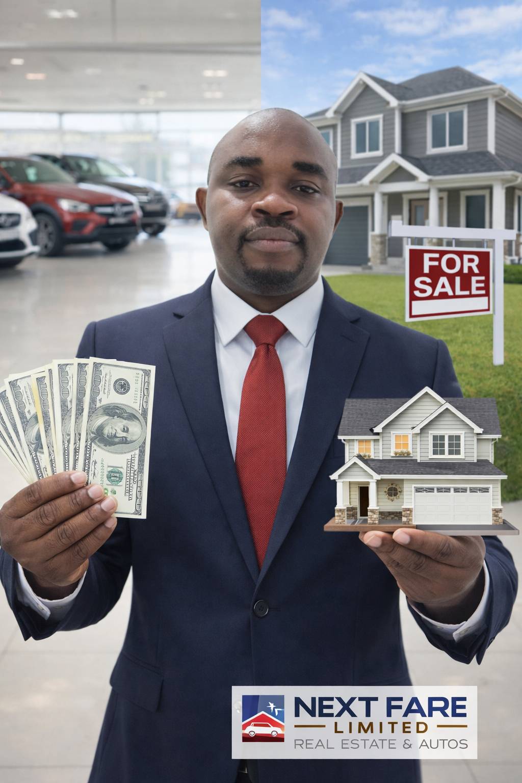 We manage and sell properties, call us 07039056339