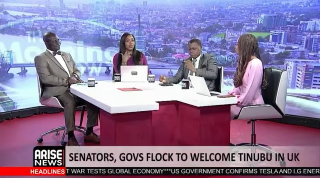 SENATORS, GOVS FLOCK TO WELCOME president TINUBU IN UK, people in the UK were supposed to welcome th...