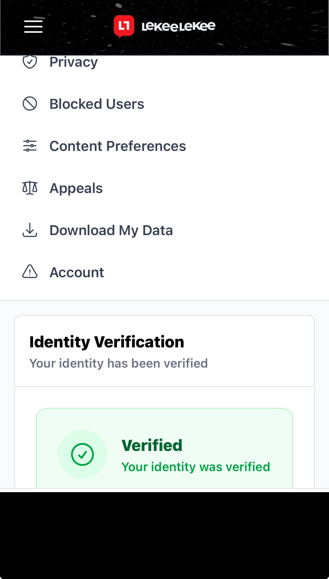 Good afternoon everyone how is our day is going, just to let us know that I have been Verified by Le...