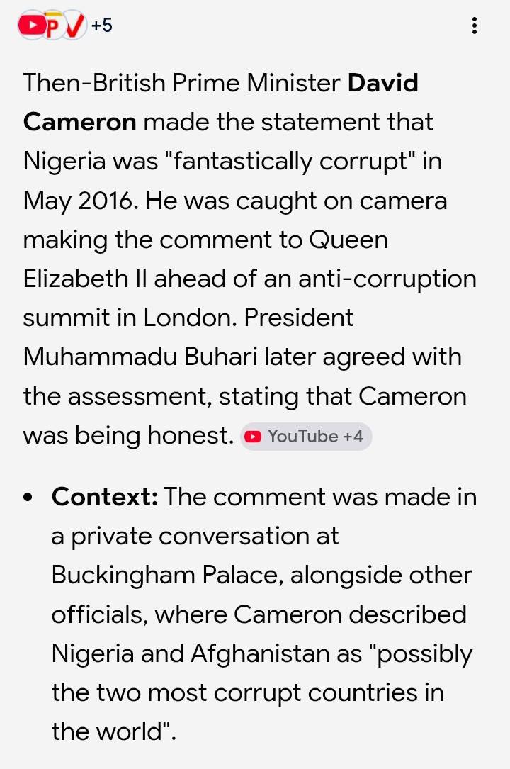 "NIGERIA IS FANTASTICALLY CORRUPT" 😢