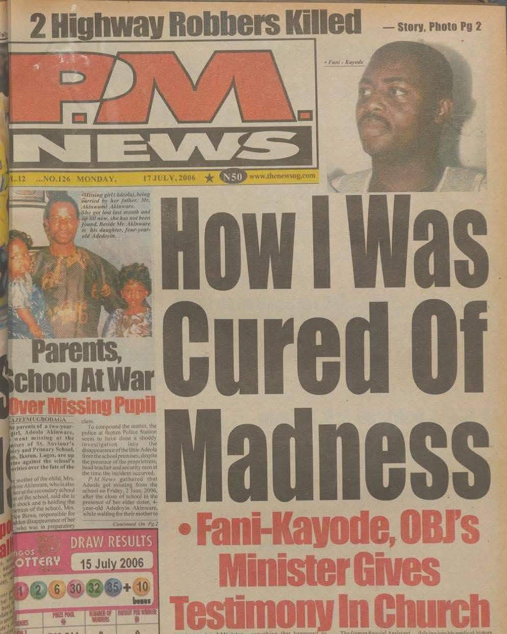 MADNESS IS NEVER COMPLETELY CURED OOH 🏃🏃🏃