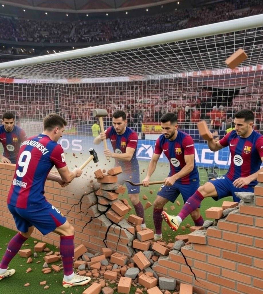Barcelona is going to break Athletic Madrid defence tonight