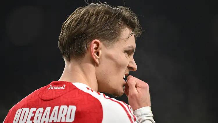 Arsenal skipper Martin Odegaard missed the Chelsea Carabao Cup semi-final clash. Eze deputized in th...