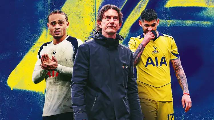 Tottenham Hotspur must decide to sack Thomas Frank to survive relegation zone. Frank is living on th...