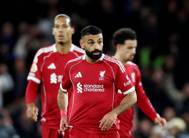 I've said this before, the hand writing is on the wall! - Mo Salah its time for you to leave Liverpo...
