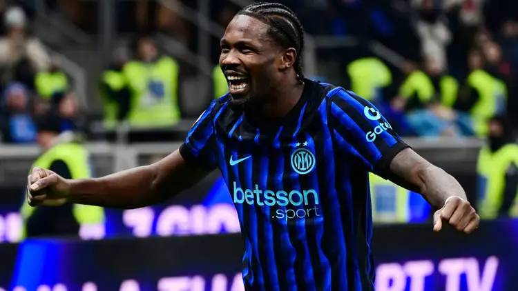 Marcus Thuram is set to return for Inter’s clash with Atalanta on Saturday after recovering from a f...