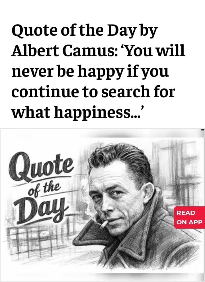 Quote of the day...
What does a smoker always do when they're in quiet and silent place... all they...