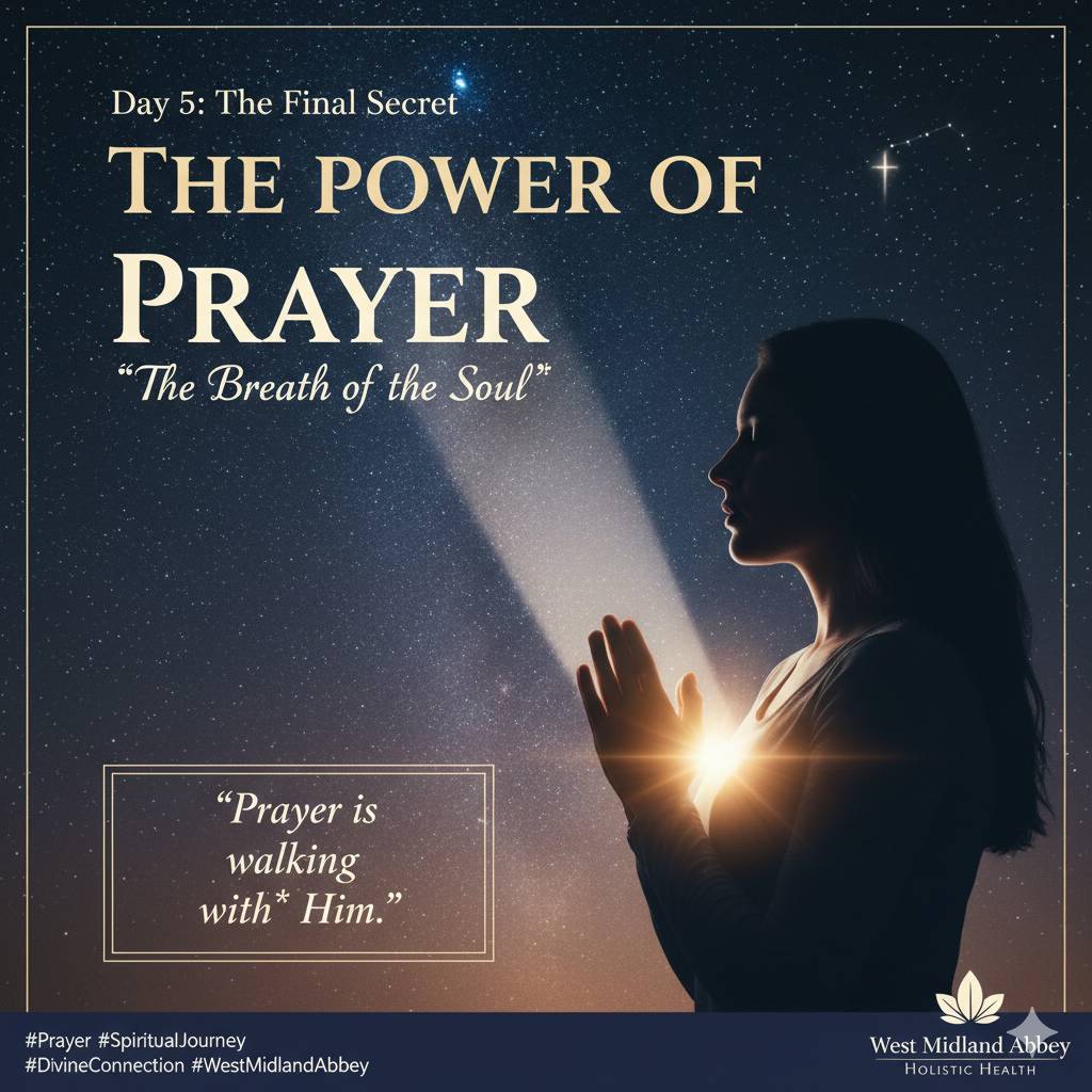 The Final Secret: Prayer ποΈ
Good evening, family. We have reached the final step. After physical cl...