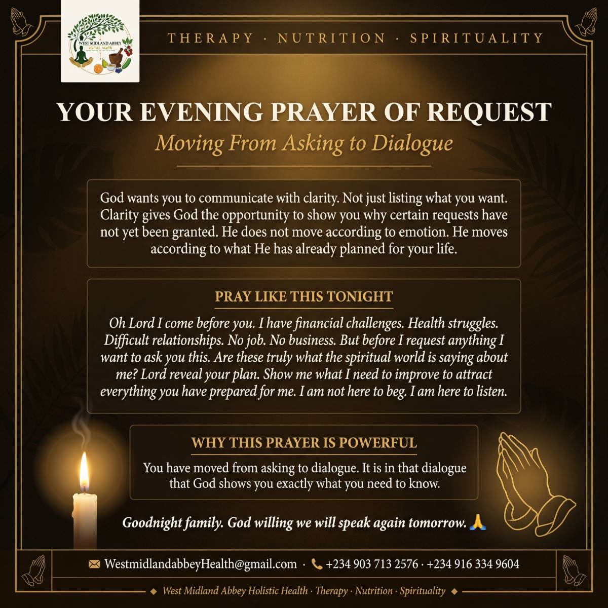 Final Post of the Day ๐ฟ This afternoon we talked about cleansing the spirit. This evening we bring...