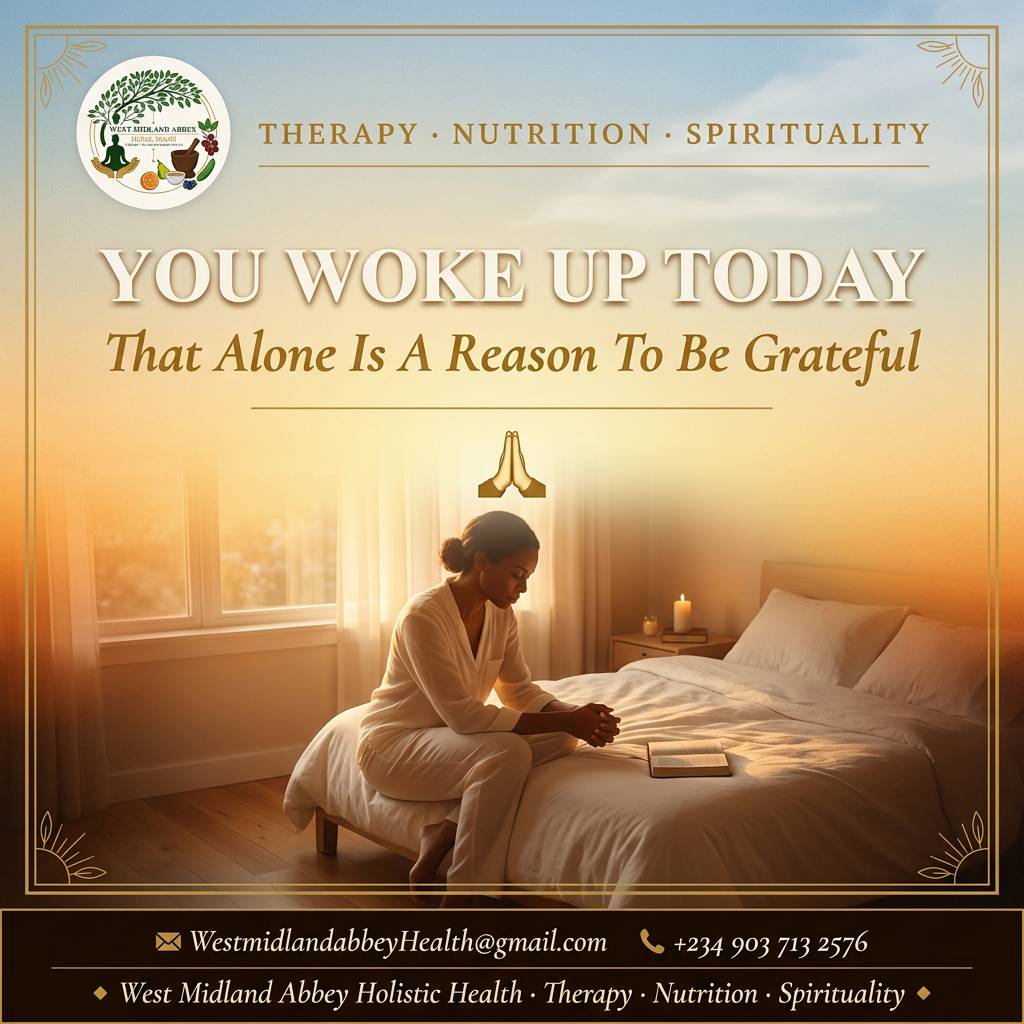 Our previous post has already taken care of the body this morning. Now let us take care of the mind....