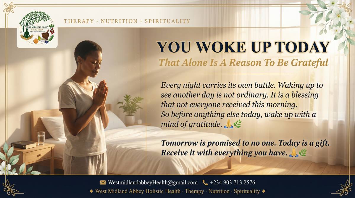 Good morning family ๐ฟ We hope the night was kind to you. Before anything else take a moment to be g...