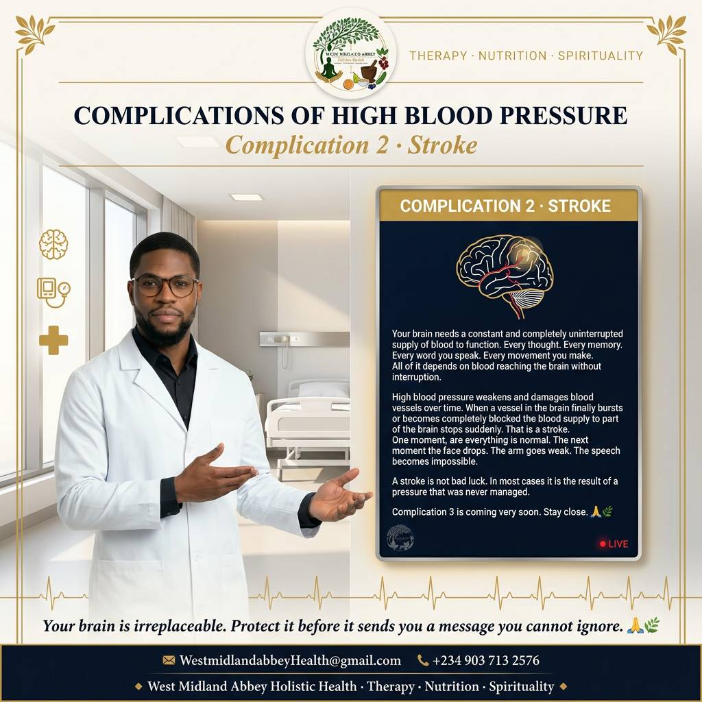 Hello everyone ๐ฟ
This is Complication 2 of what high blood pressure silently produces when it is le...