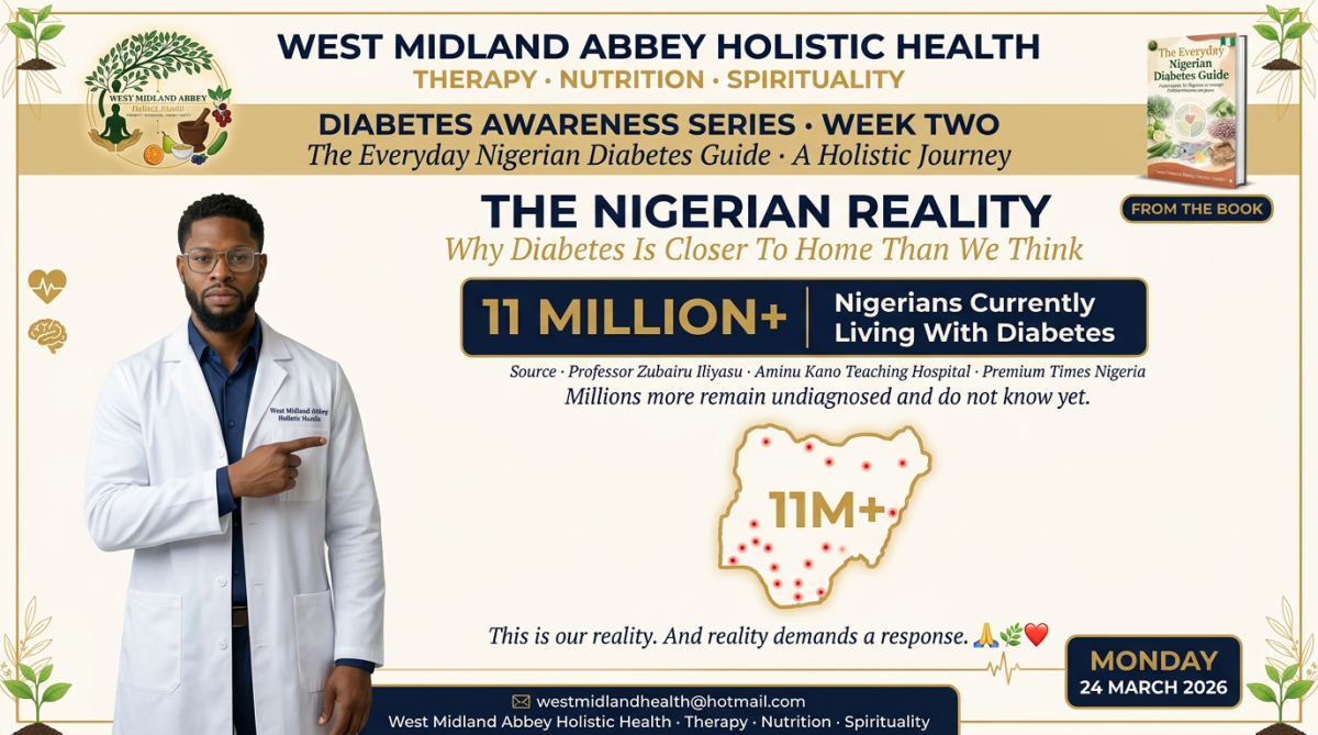 THE NIGERIAN REALITY
Sometimes we assume diseases like diabetes only affect those in the West becaus...