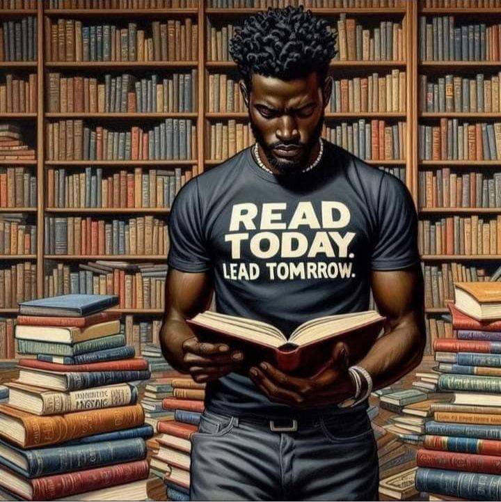 "Not all Readers are Leaders but all Good Leaders are READERS". READ Today so you can LEAD Tomorrow.