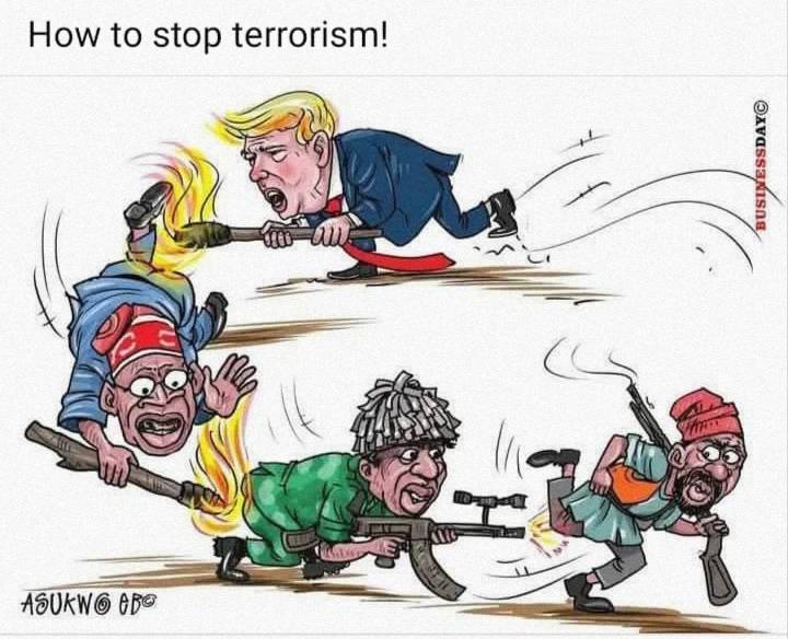 The fastest and surest way to end the mindless killings in Nigeria is..............๐๐๐๐๐๐๐๐...