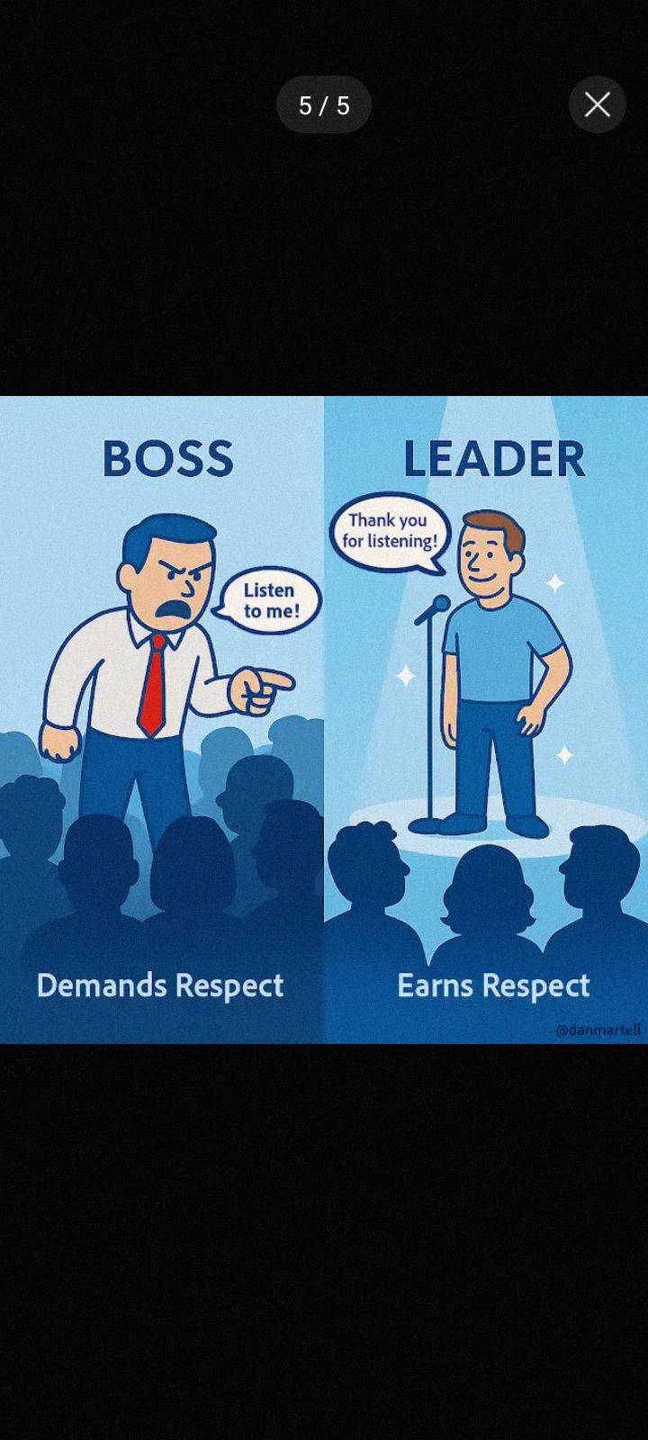 ARE YOU A BOSS OR A LEADER?????
Examine yourself carefully!
๐๐๐๐๐๐๐๐๐๐๐๐๐๐๐๐