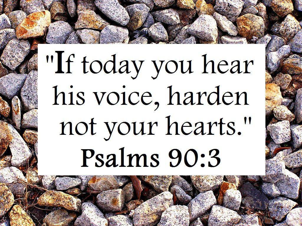 Everyday we hear God speak to us, let us dare to open up to him.