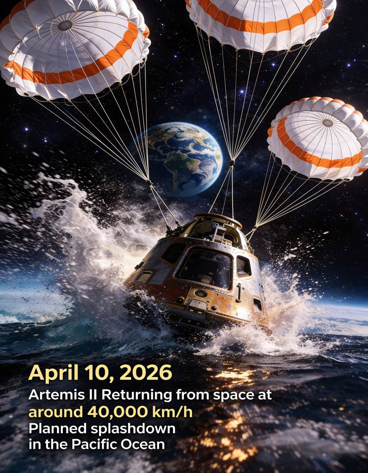 Artemis II is set to return to Earth today at 10:00 UTC, marking a major moment in human space explo...