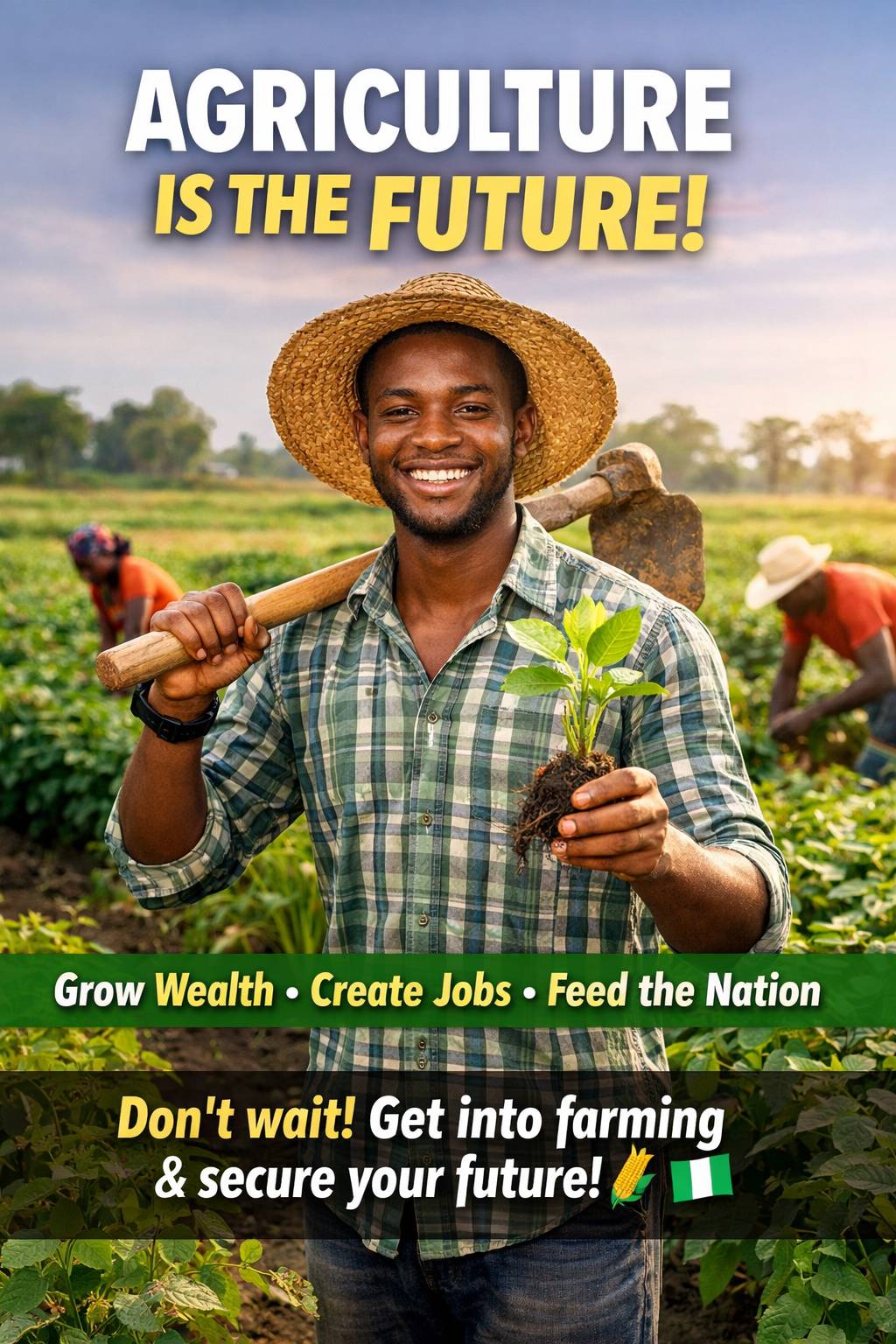 🌱 Agriculture is more than farming — it’s the backbone of Nigeria’s economy!
From feeding our peopl...