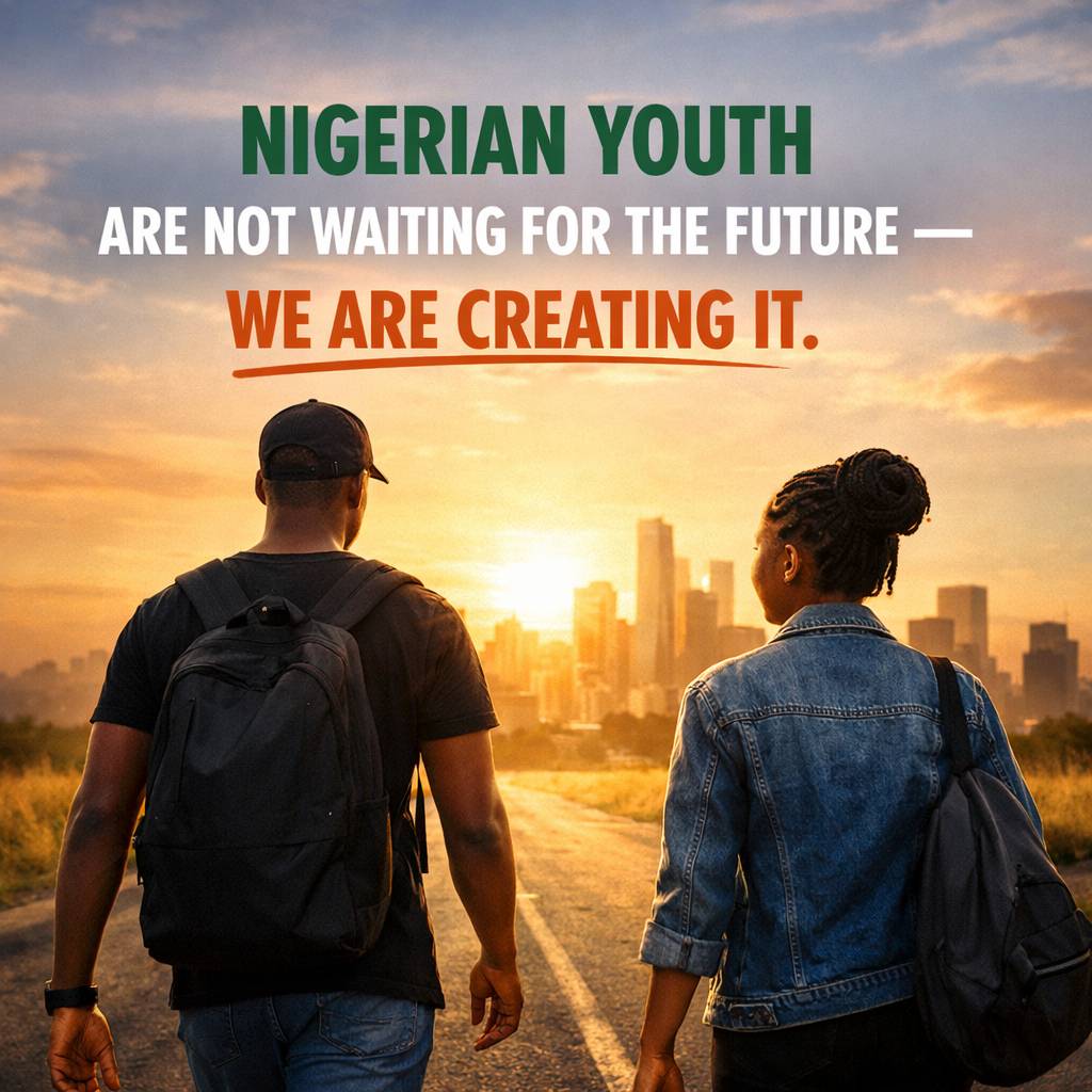 Nigeria’s youth are not waiting for the future we are creating it. Every skill you learn, every ef...