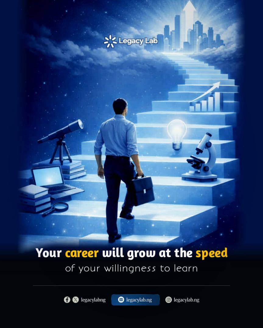 Your growth is tied to how willing you are to learn. Stay curious, stay consistent, and watch your c...