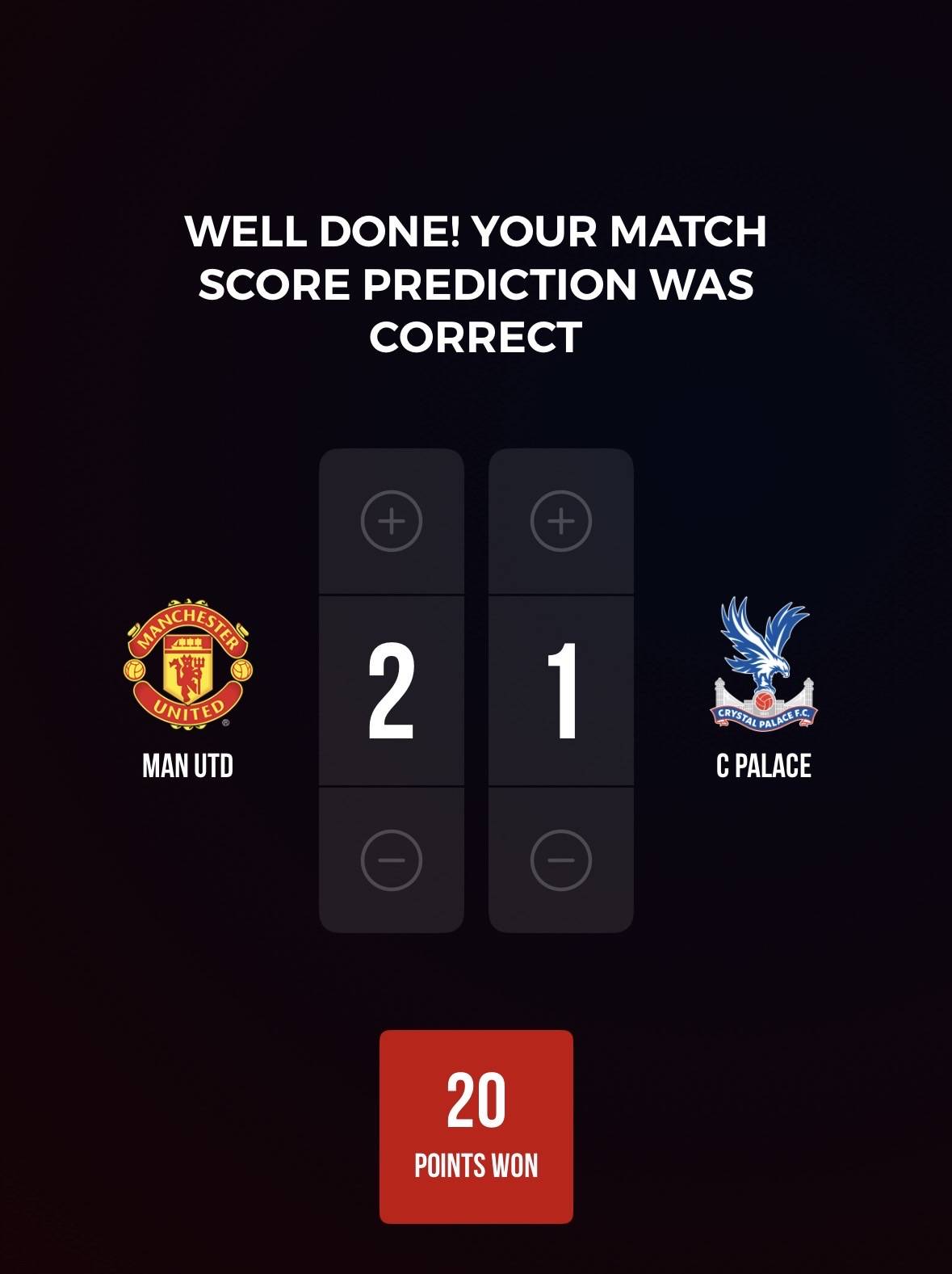 Manchester United getting stronger week after week… I made a solid prediction.