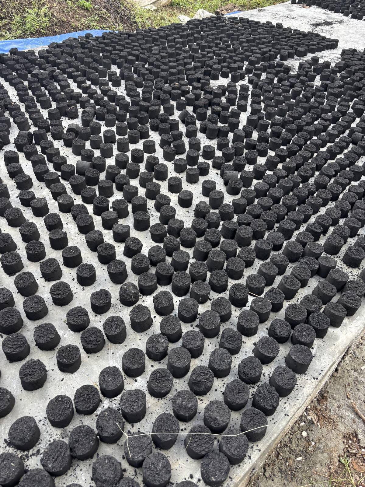 We make longer-lasting charcoal briquettes