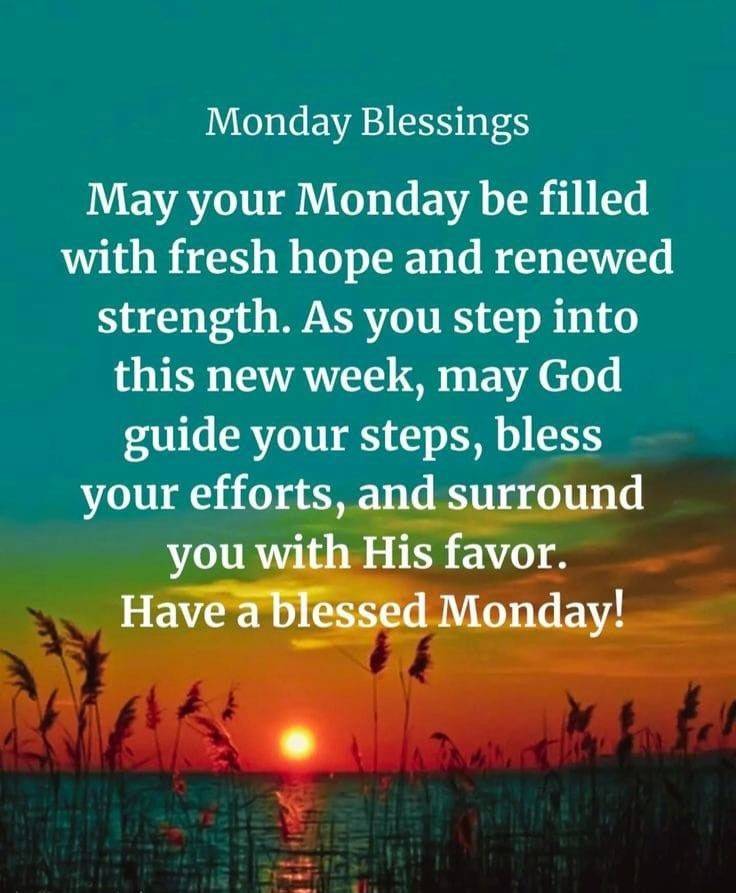 It's a new week, make it count to the Glory of God 🙌🏾🙌🏾