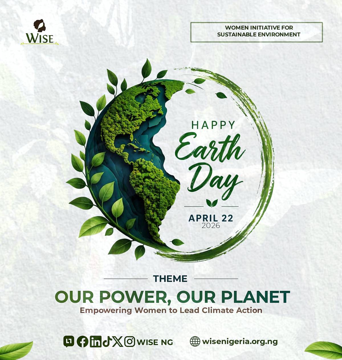 🌍 Happy Earth Day 2026!
The power to protect our planet isn't a distant hope—it’s in our hands, ri...