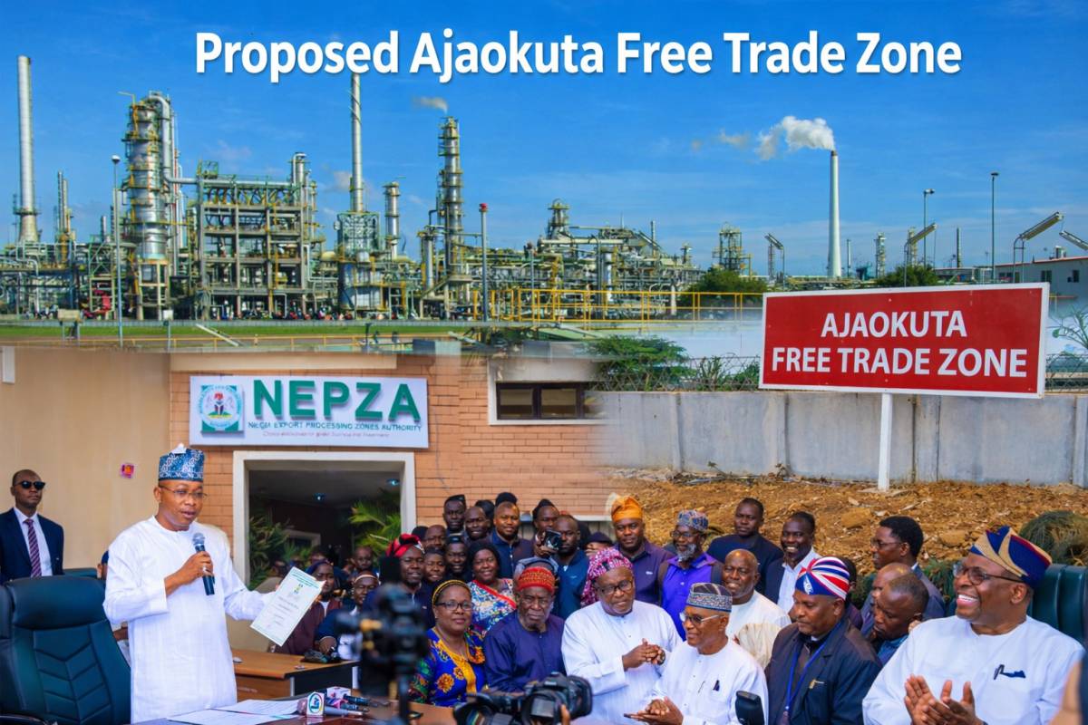 The Ajaokuta Free Trade Zone, recently approved by President Tinubu, aims to revitalise Nigeria's in...
