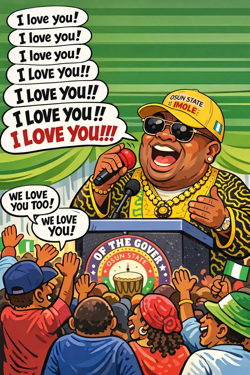 One love Mr Governor