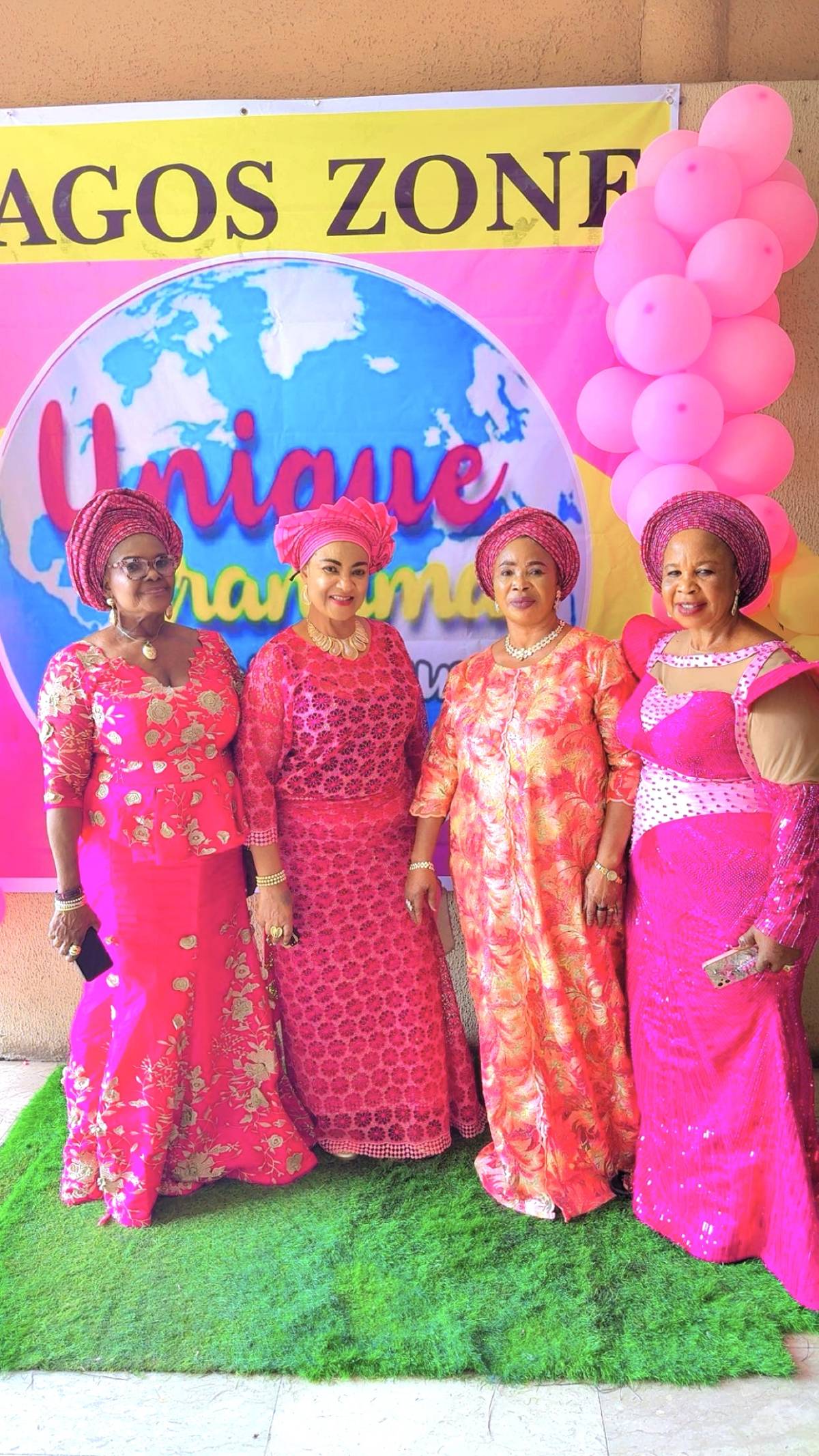 Today was Unique Grandma Sisters forum Lagos Zone 8th Anniversary.
We felicitated with one another....
