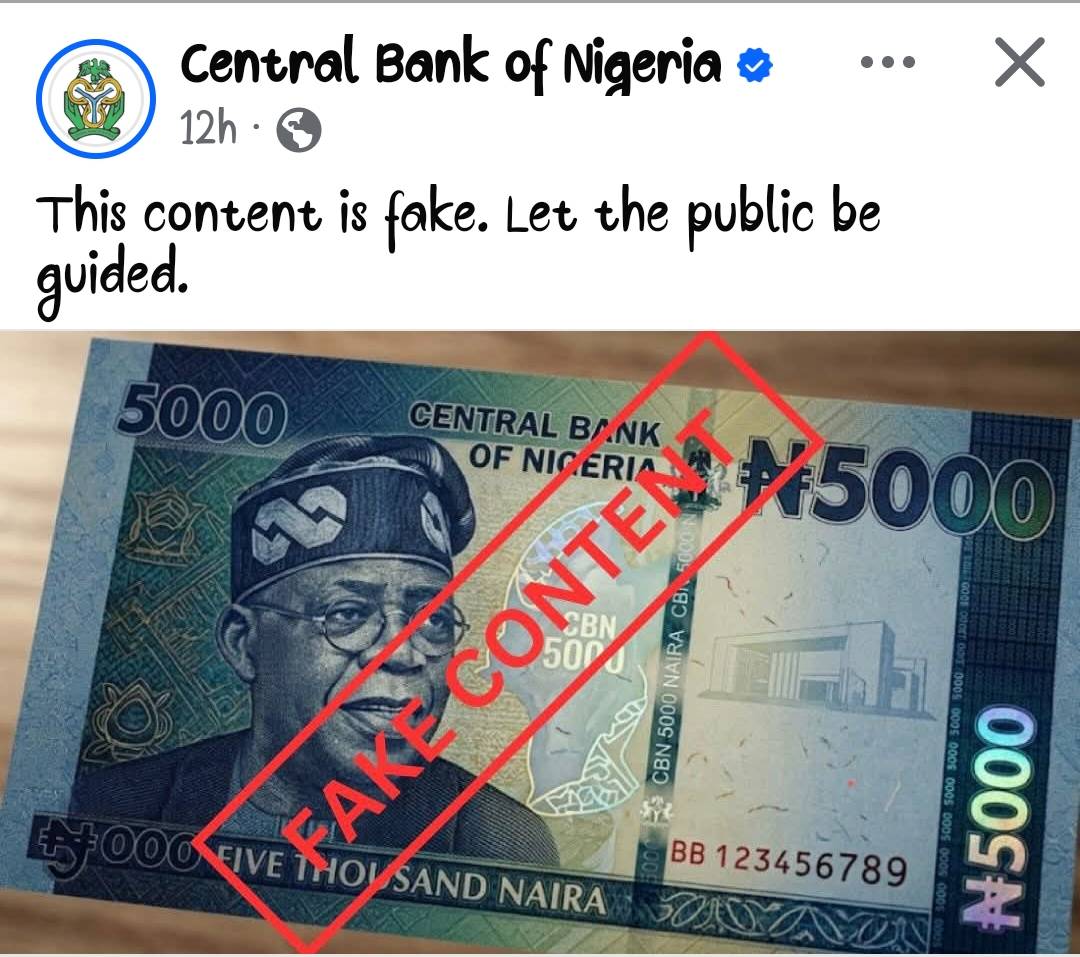 The Central Bank of Nigeria should be telling the public what measures they have taken to apprehend...
