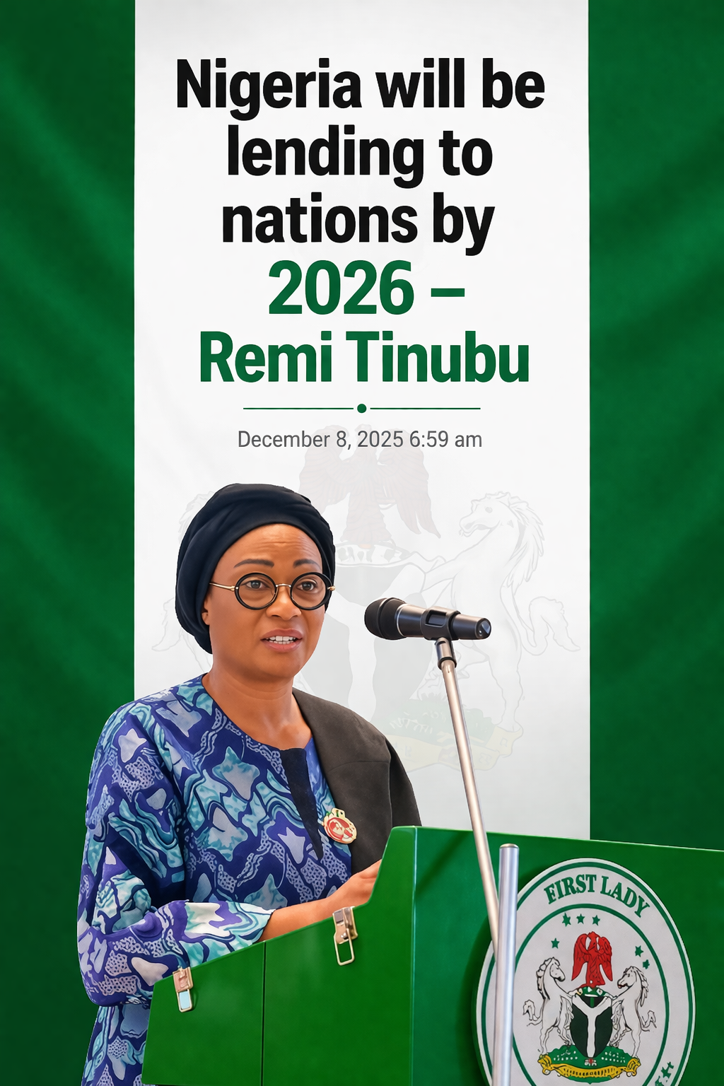 Indeed Nigeria has started borrowing to other nations