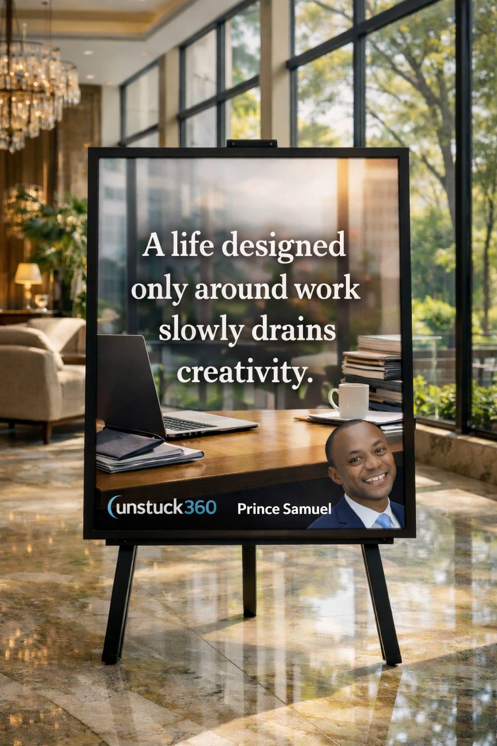 “A life designed only around work slowly drains creativity.”
If every day is work and recovery,
whe...