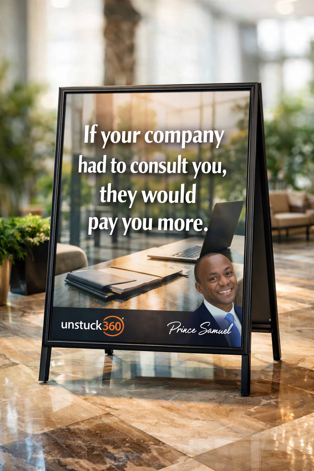 “If your company had to consult you, they would pay you more.”
The difference between salary and co...