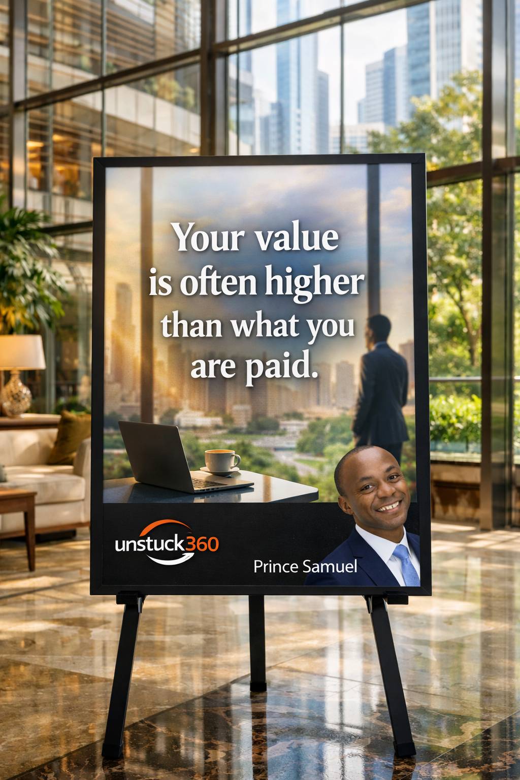“Your value is often higher than what you are paid.”
Many professionals underestimate themselves....