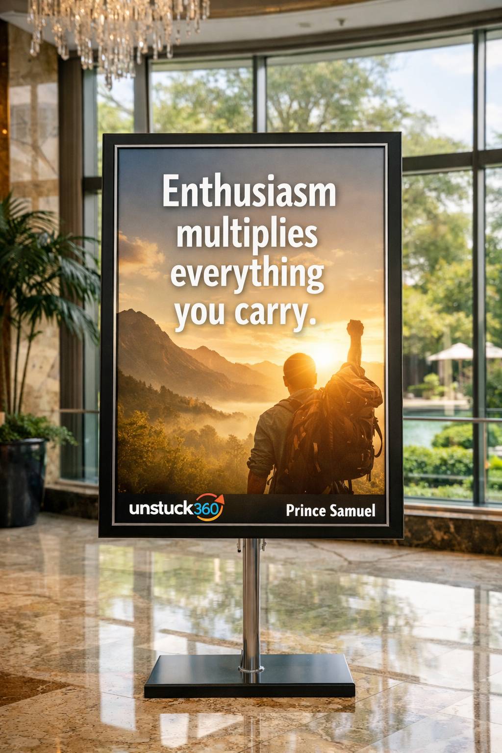 “Enthusiasm multiplies everything you carry.”
You may have:
• Skills
• Knowledge
• Experience
• V...