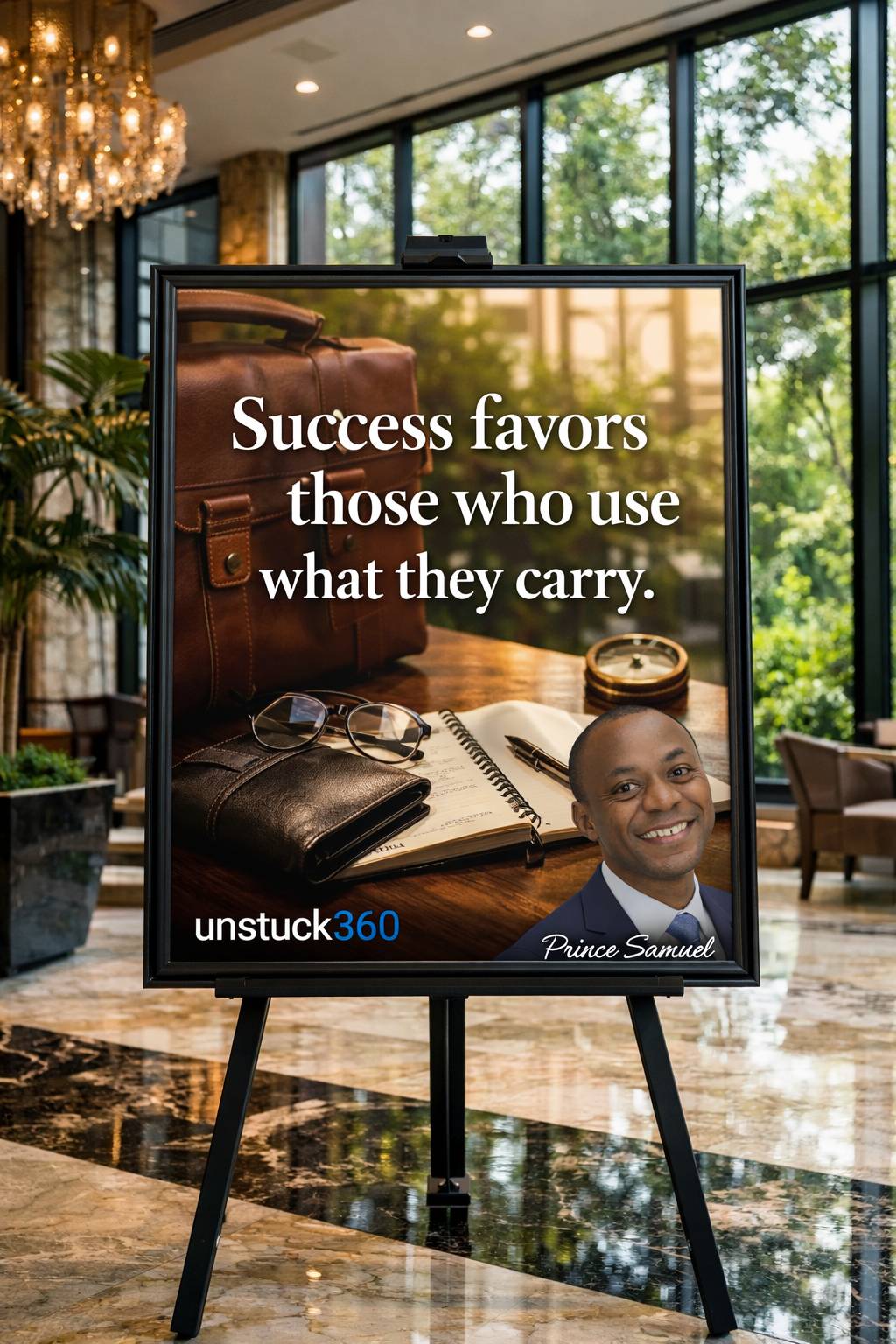 “Success favors those who use what they carry.”
You are not lacking.
You are underutilizing.
Succ...