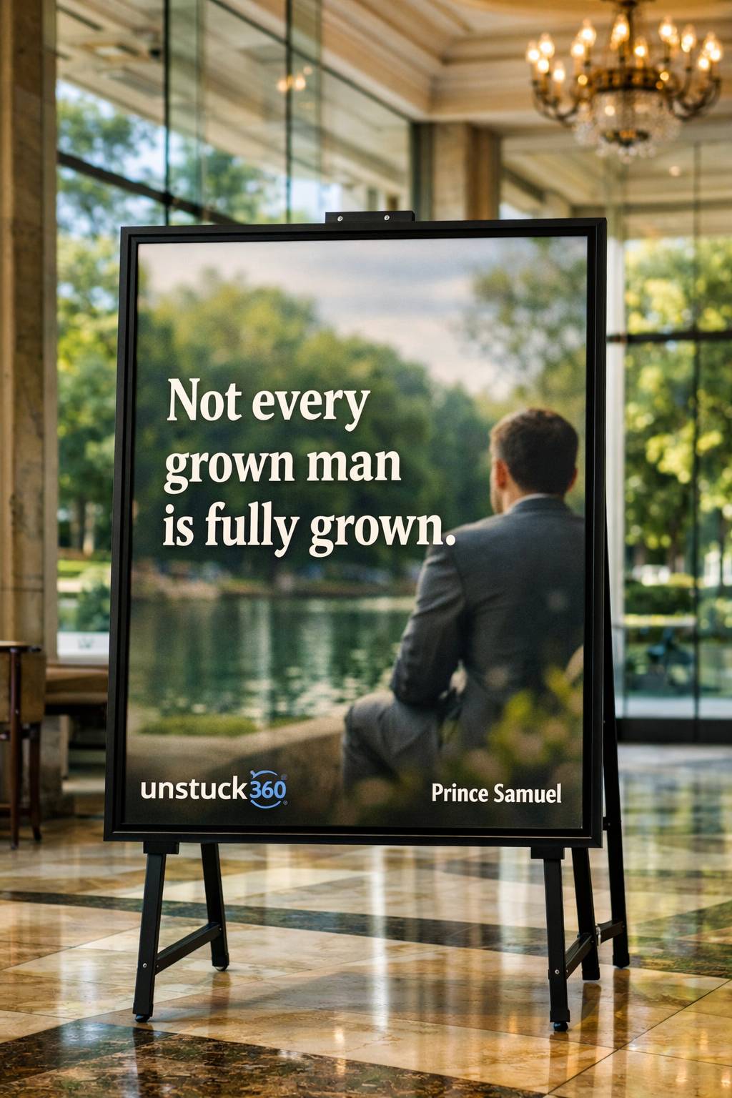 Let’s be honest.
Not every grown man is fully grown.
Some are just older versions of a wounded boy...