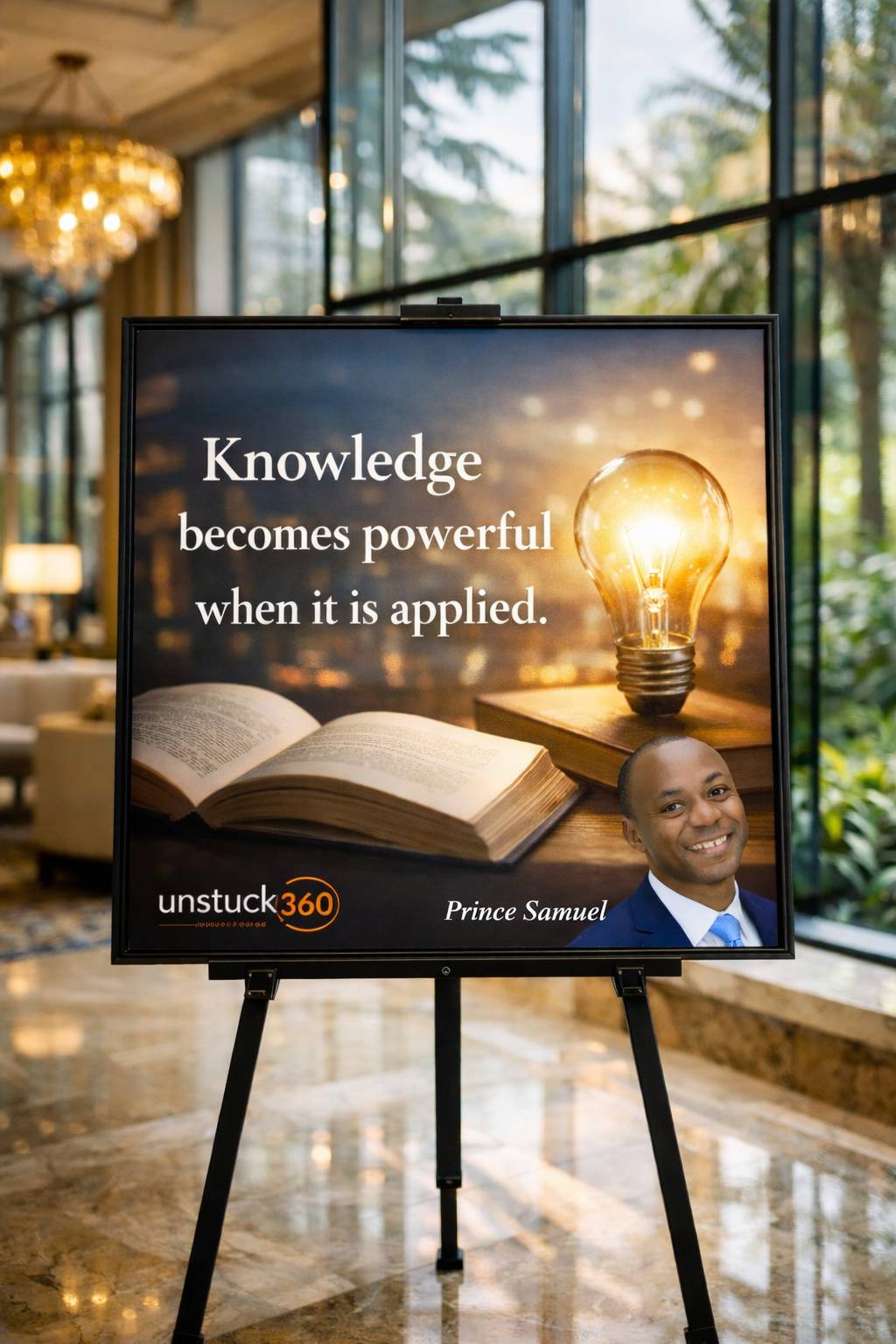 “Knowledge becomes powerful when it is applied.”
You can know everything.
But if you do not execut...
