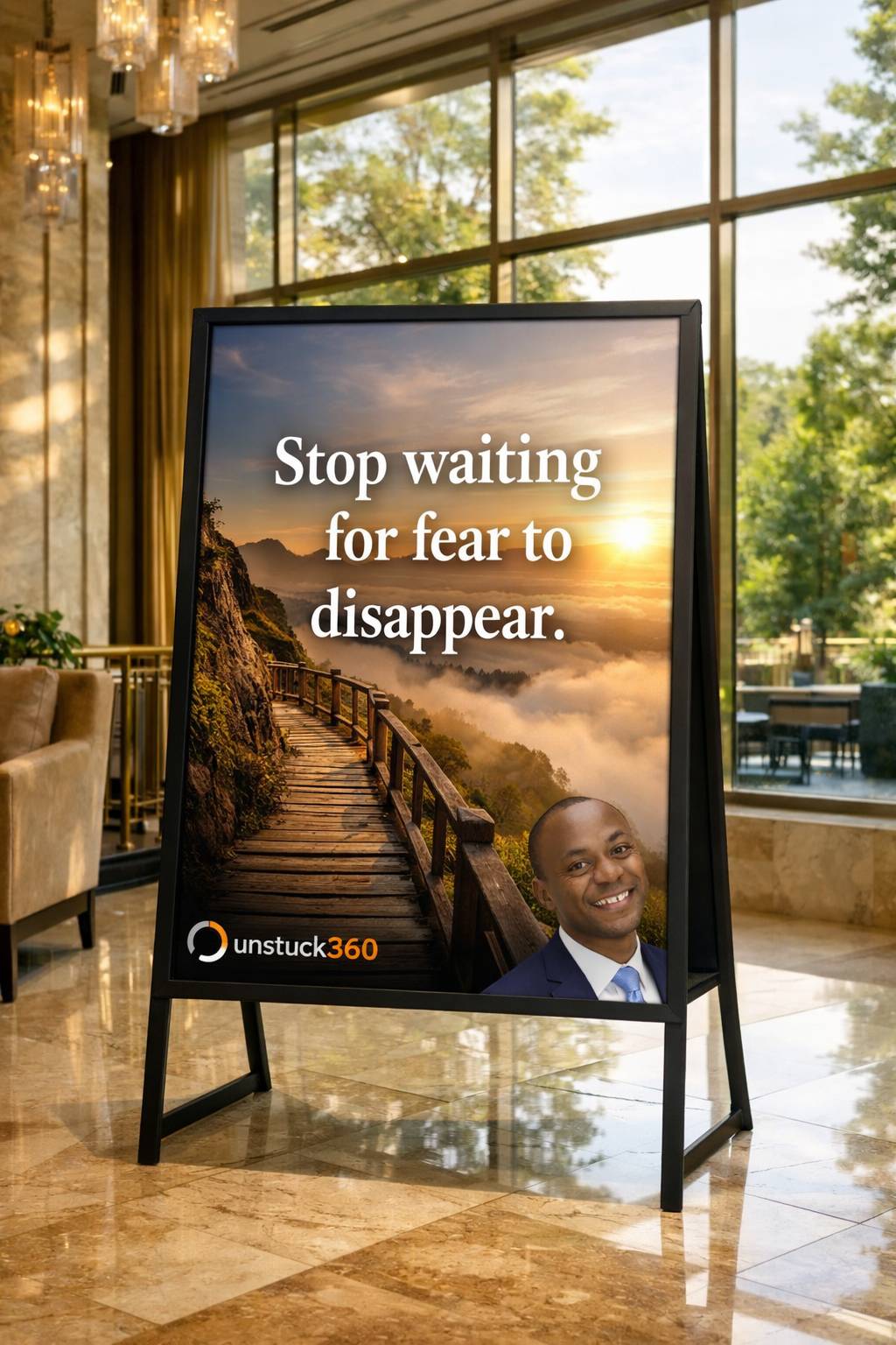 Stop waiting for fear to disappear.
Move while it is present.
Choose action.
Choose growth.
Choo...