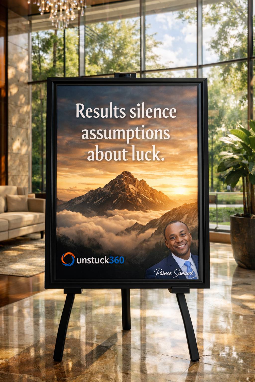 “Results silence assumptions about luck.”
People call success luck when they cannot see the process...