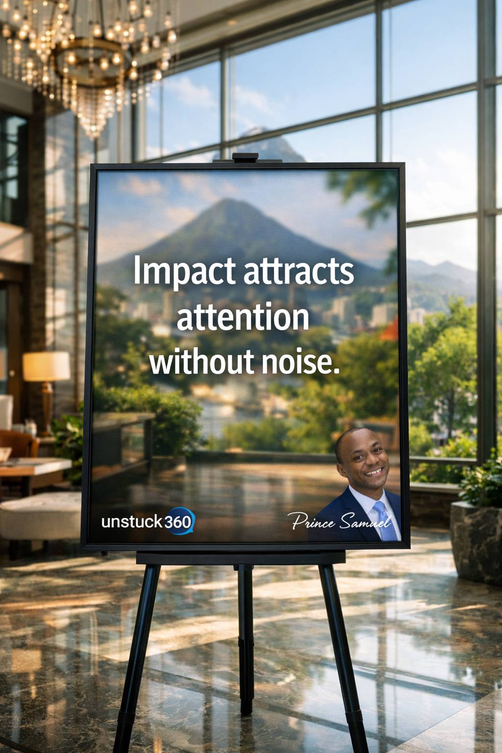 “Impact attracts attention without noise.”
Some people try to be noticed.
Others focus on creating...