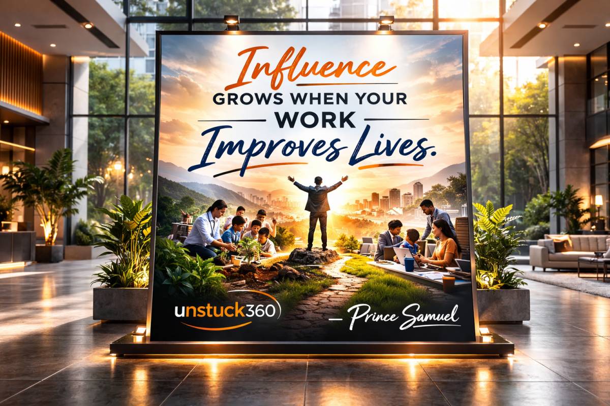 If you want attention, focus on impact.
Create value.
Solve problems.
Serve others.
Because real...