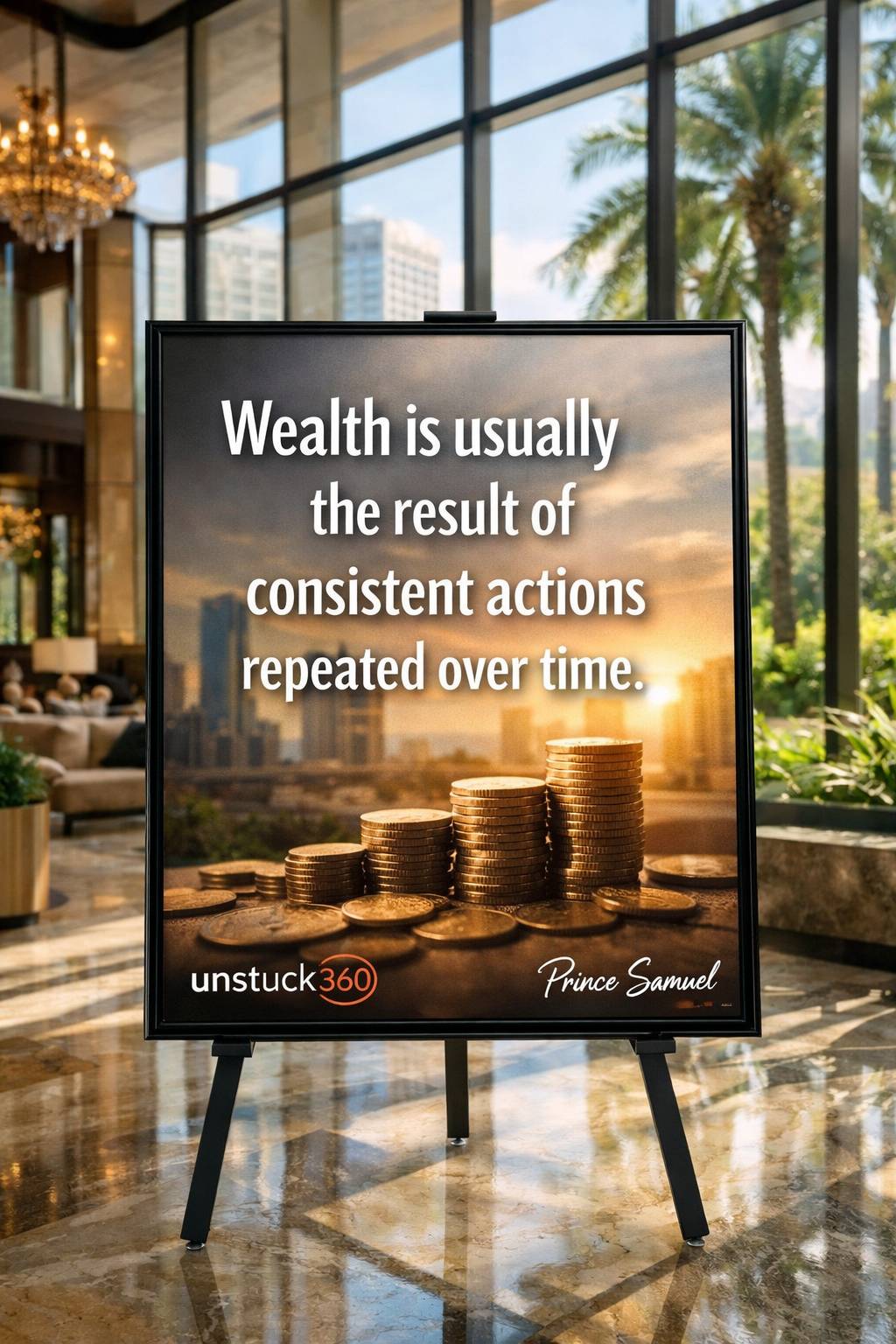 Consistency builds momentum.
Momentum builds results.
Results build wealth.
If you want financial...