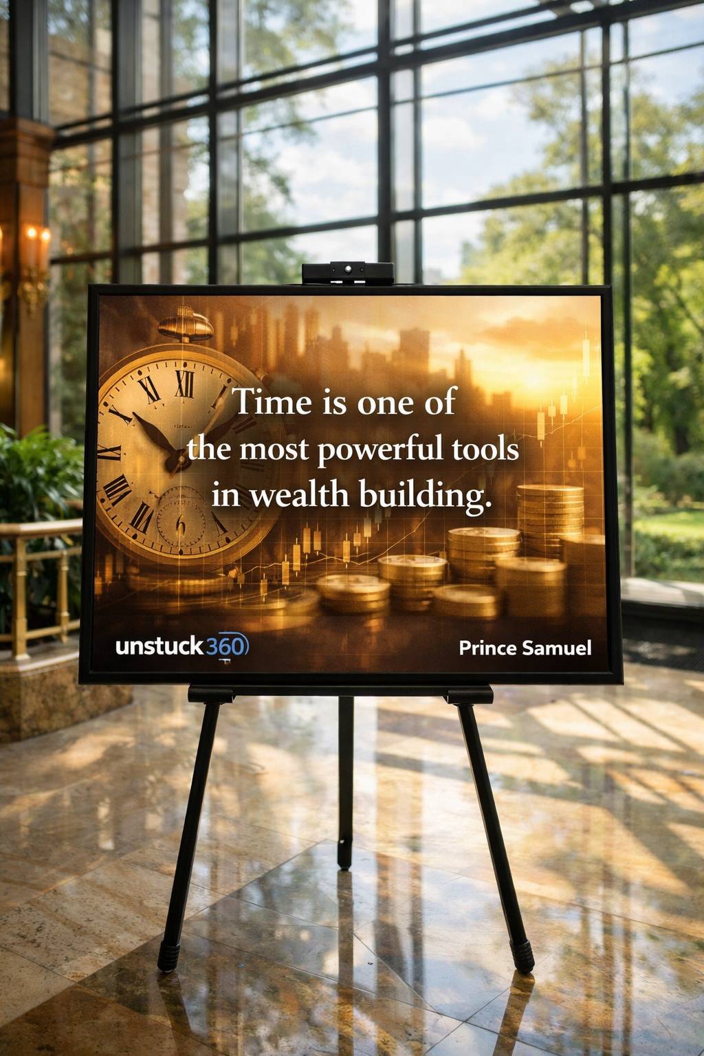 If you want to build long term wealth, do not focus only on timing.
Focus on trusting time.
Rememb...