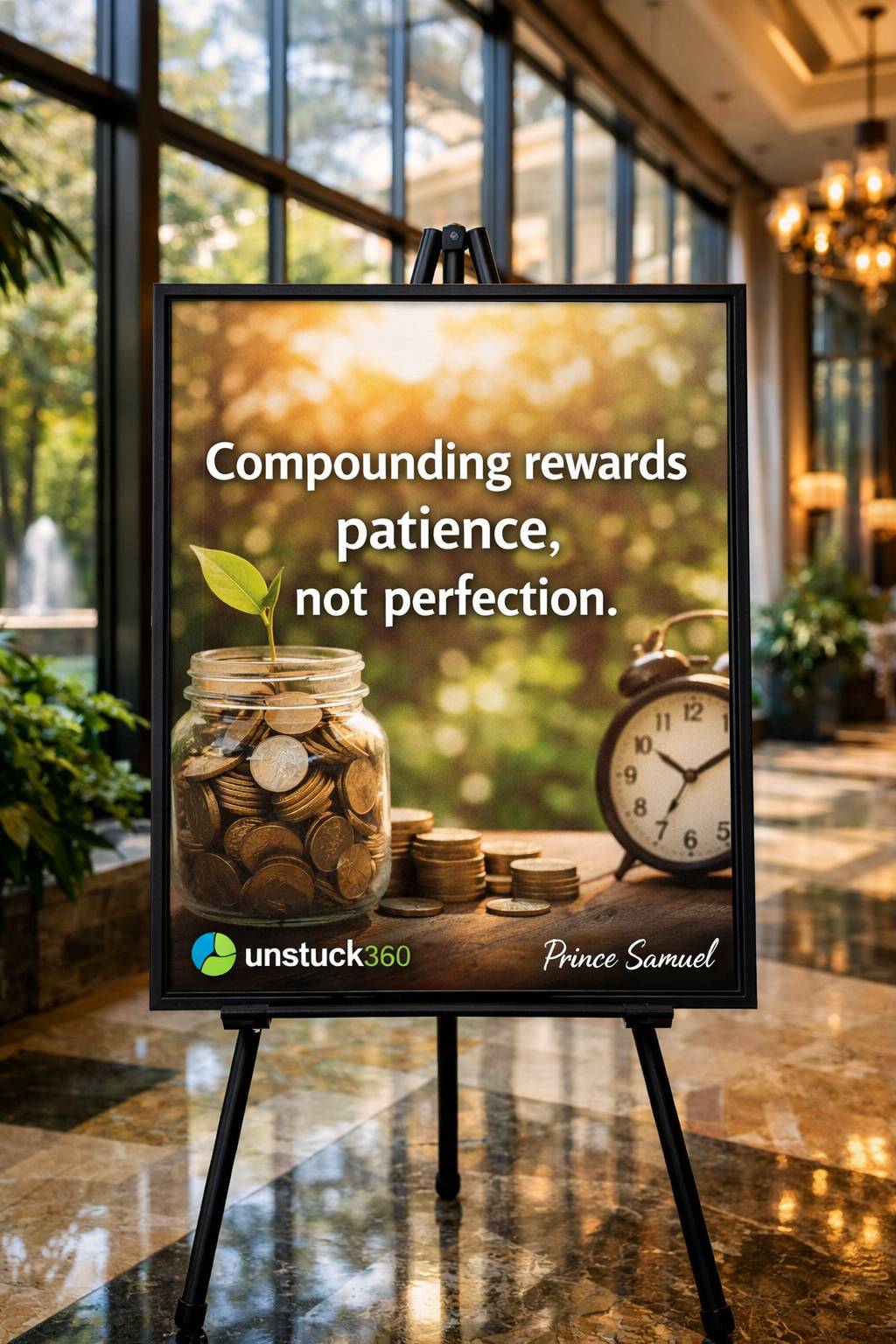 Compounding rewards patience, not perfection.
Many people hesitate to begin because they believe th...
