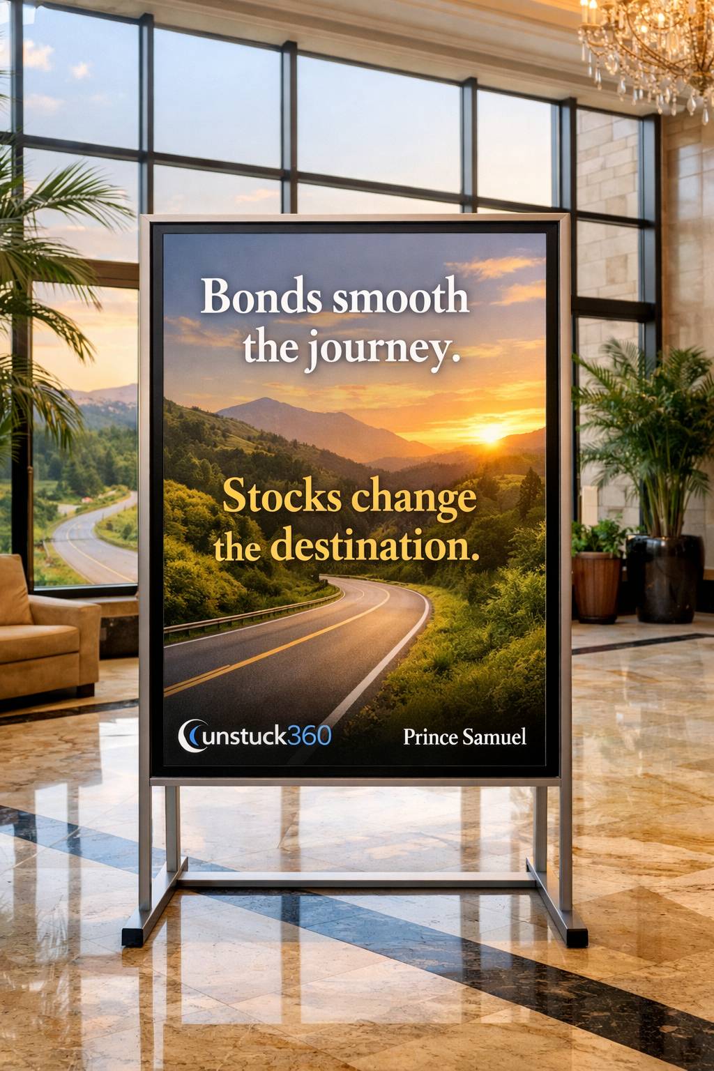 Bonds smooth the journey. Stocks change the destination.
Successful investing is rarely about choos...
