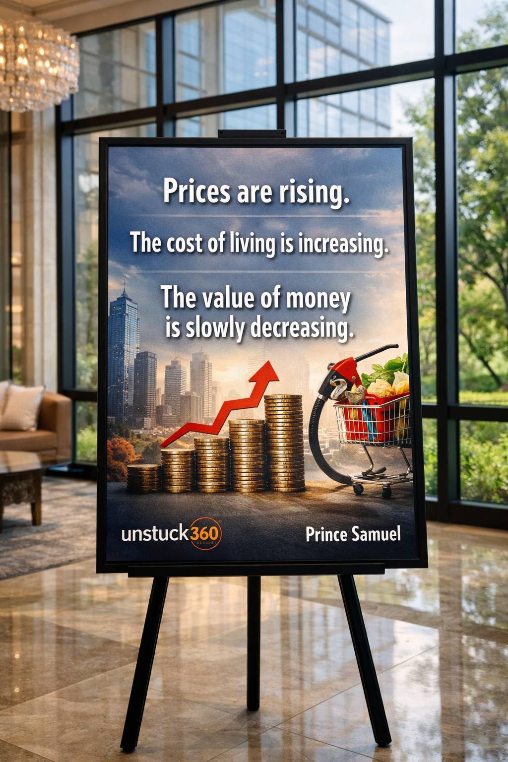 Prices are rising. The cost of living is increasing. The value of money is slowly decreasing.
This...